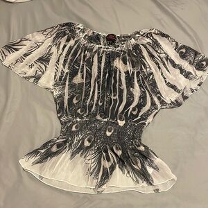Vintage Bebe Coverup top